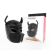 Maschera con muso e orecchie da cane in neoprene DARKNESS