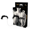 Manette in pelliccia nera COQUETTE CHIC DESIRE - immagine 2