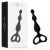 Plug anale in silicone nero 17.5 cm 'Danti' INTENSE