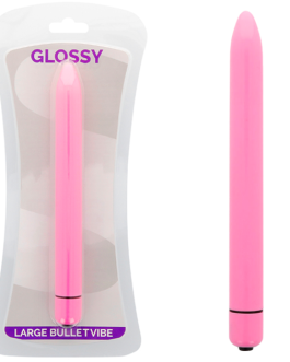 Vibratore slim in ABS rosa ‘Large Bullet Vibe’ GLOSSY