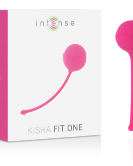 Pallina di Kegel in silicone fucsia KISHA FIT ONE INTENSE