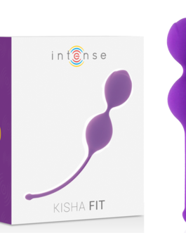 Palline di Kegel in silicone viola KISHA FIT INTENSE