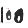 Anello vibrante in silicone per il pene nero 'OTO' INTENSE - immagine 2
