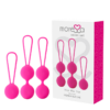 Set di 3 palline vaginali in silicone per gli esercizi di Kegel OSIAN SET MORESSA
