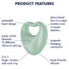 SATISFYER - COPPIA PERFETTA 3 VERDI - immagine 5