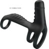 Imbracatura con anelli vibranti per il pene PRETTY LOVE - immagine 4