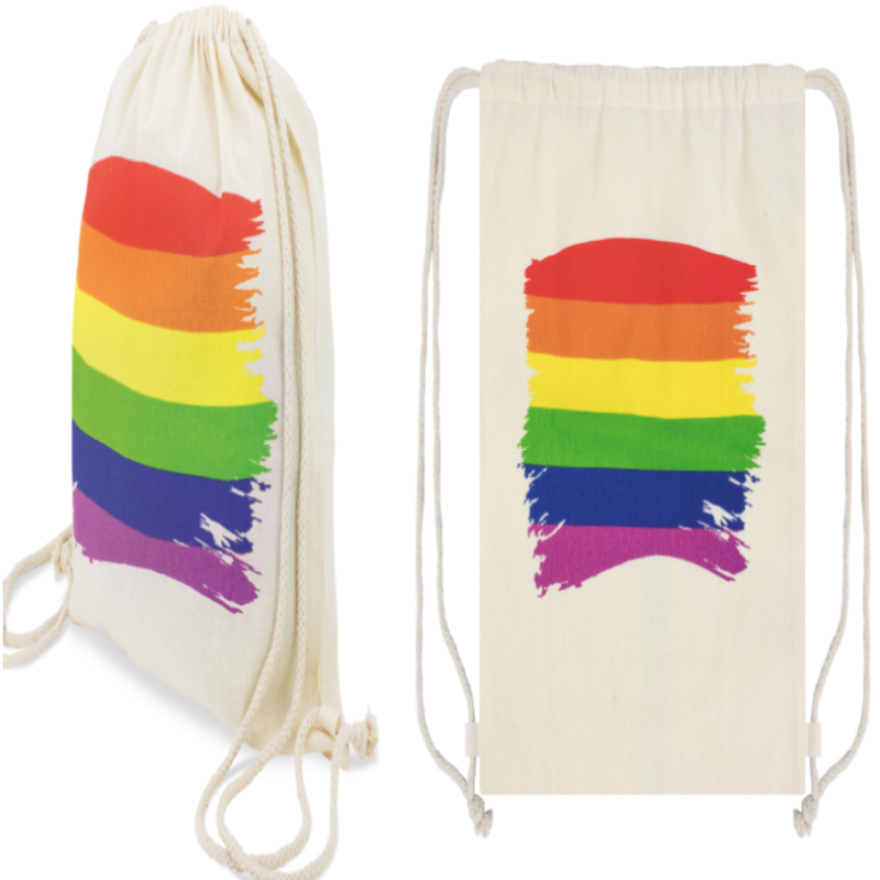 PRIDE – ZAINO BANDIERA LGBT IN COTONE
