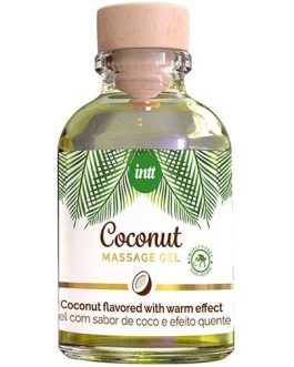 Gel da massaggio ed effetto riscaldante al gusto di cocco ORAL SEX INTT 30 ml