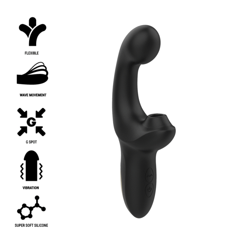 Vibratore per il punto G con stimolatore del clitoride – Ibiza Technology