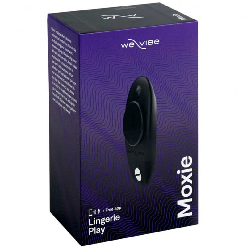 WE-VIBE – MOXIE + VIBRATORE CLITORALE NERO SATINATO