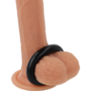 POWERING - ANELLO PER PENE SUPER FLESSIBILE E RESISTENTE 4,8 CM PR05 NERO - immagine 2