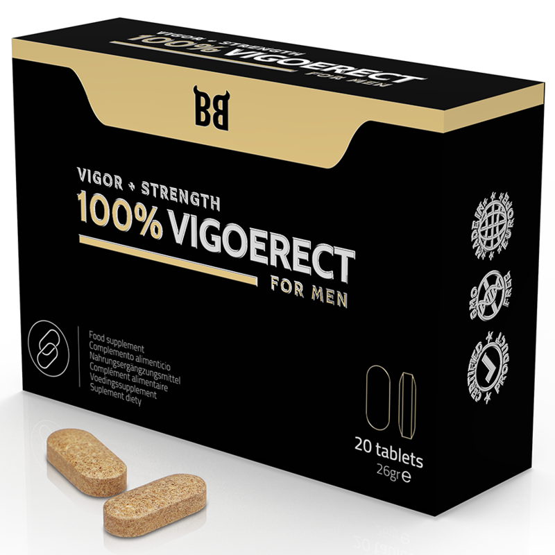 Pillole potenzianti per l’erezione 100% Vigoerect (20 compresse)