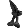 PRETTY LOVE - ANELLO VIBRANTE 10 VIBRAZIONI IN SILICONE NERO - immagine 2