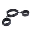 Collare con blocca polsi in nylon OHMAMA FETISH