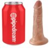 KING COCK - PENE REALISTICO 12 CM CARAMEL - immagine 5