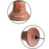 KING COCK - ELITE DILDO REALISTICO VIBRANTE E SILICONE 15.2 CM CARAMEL - immagine 3
