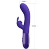 PRETTY LOVE - VIBRATORE CONIGLIO VIOLETTO CERBERUS YOUTH - immagine 5