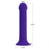 PRETTY LOVE - DILDO VIBRANTE MURRAY YOUTH E VIOLETTO RICARICABILE - immagine 4