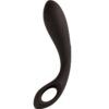 Stimolatore anale silicone 15 cm BLACK HEART ALIVE
