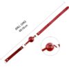 Bavaglio traspirante rosso BDSM - DISCRETION ALIVE - immagine 2