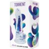 ALIVE - TORRENT PENE REALISTICO TRASPARENTE 20,6 CM - immagine 2