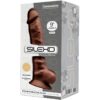 SILEXD - MODELLO 1 PENE REALISTICO PREMIUM SILEXPAN SILICONE MARRONE 23 CM - immagine 3