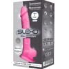 SILEXD - MODELLO 1 PENE REALISTICO IN SILICONE PREMIUM SILEXPAN ROSA FLUORESCENTE 17.5 CM - immagine 2