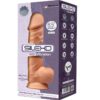 Dildo realistico vibrante con ventosa 21,5 cm SILEXD 8,5" MODEL 1 - immagine 3