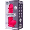 Dildo fucsia realistico vibrante con ventosa 21,5 cm SILEXD 8,5" MODEL 1 - immagine 2