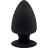Plug anale in Silicone e Silexpan Taglia L - Modello 1 SILEXD