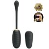 PRETTY LOVE - UOVO VIBRANTE RICARICABILE DOREEN LUXURY NERO - immagine 2