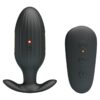 PRETTY LOVE - VIBRATORE ANALE RICARICABILE KELLY PLUG NERO - immagine 5
