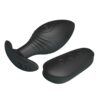 PRETTY LOVE - VIBRATORE RICARICABILE PLUG ANALE REGINA NERO - immagine 5