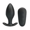 PRETTY LOVE - VIBRATORE RICARICABILE PLUG ANALE REGINA NERO - immagine 2