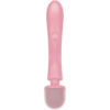 SATISFYER - MASSAGGIATORE VIBRATORE CONIGLIO TRIPLE LOVER ROSA - immagine 4
