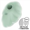 SATISFYER - VIBRATORE CLOUD DANCER GREEN AIR PULSE - immagine 4