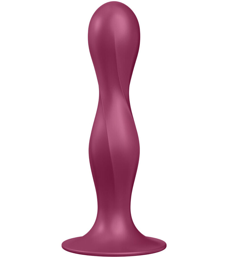 SATISFYER – DILDO IN SILICONE DOPPIA PALLA GRANATO