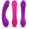 ARMONY - DILDO VIBRATORE G-SPOT IN SILICONE FUCSIA - immagine 5
