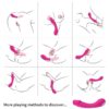ARMONY - DILDO VIBRATORE G-SPOT IN SILICONE FUCSIA - immagine 2