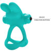 PRETTY LOVE - ANELLO VIBRATORE CONIGLIO VERDE DANTE - immagine 5