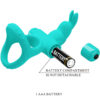 PRETTY LOVE - ANELLO VIBRATORE CONIGLIO VERDE FIGGY - immagine 5