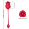 ARMONY - STIMOLATORE E VIBRATORE ROSA COLA ROSSO - immagine 4