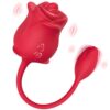 ARMONY - STIMOLATORE E VIBRATORE ROSA COLA ROSSO - immagine 5