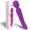 ARMONY - MASSAGGIATORE E VIBRATORE MISSION EFFETTO CALORE VIOLA - immagine 4