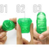TENGA - DITALE MASTURBATORE UNI EMERALD - immagine 4
