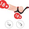 ARMONY - ANELLO DOPPIO ANALE TREASURE NERO - immagine 3