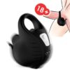 ARMONY - ANELLO VIBRATORE PER COPPE TELECOMANDO NERO - immagine 2