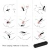 ARMONY - PROIETTILE VIBRATORE TESTATA NERA 2 CM x 8.8 CM - immagine 2