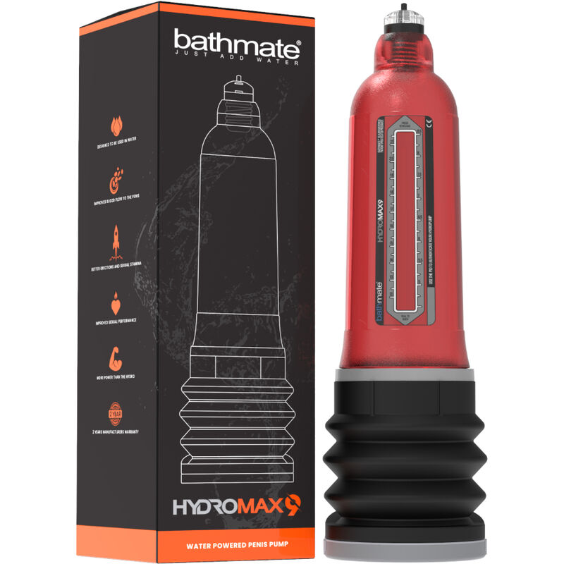 BATHMATE – HYDROMAX 9 POMPA PER LAUMENTO DEL PENE ROSSO