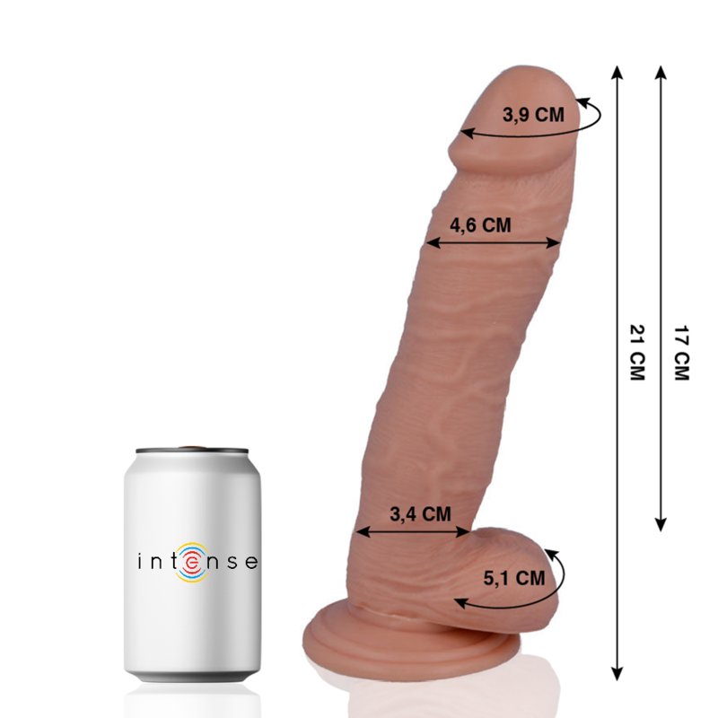 MR INTENSE – 24 PENE REALISTICO 21 CM -O- 4.6 CM